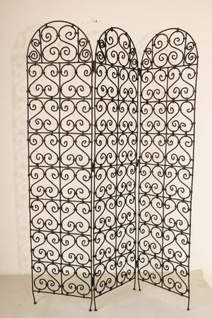 Hand Forged Iron Moorish Screen