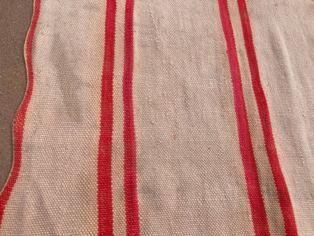 Moroccan Vintage Organic Hand-Woven Textile, circa 1960