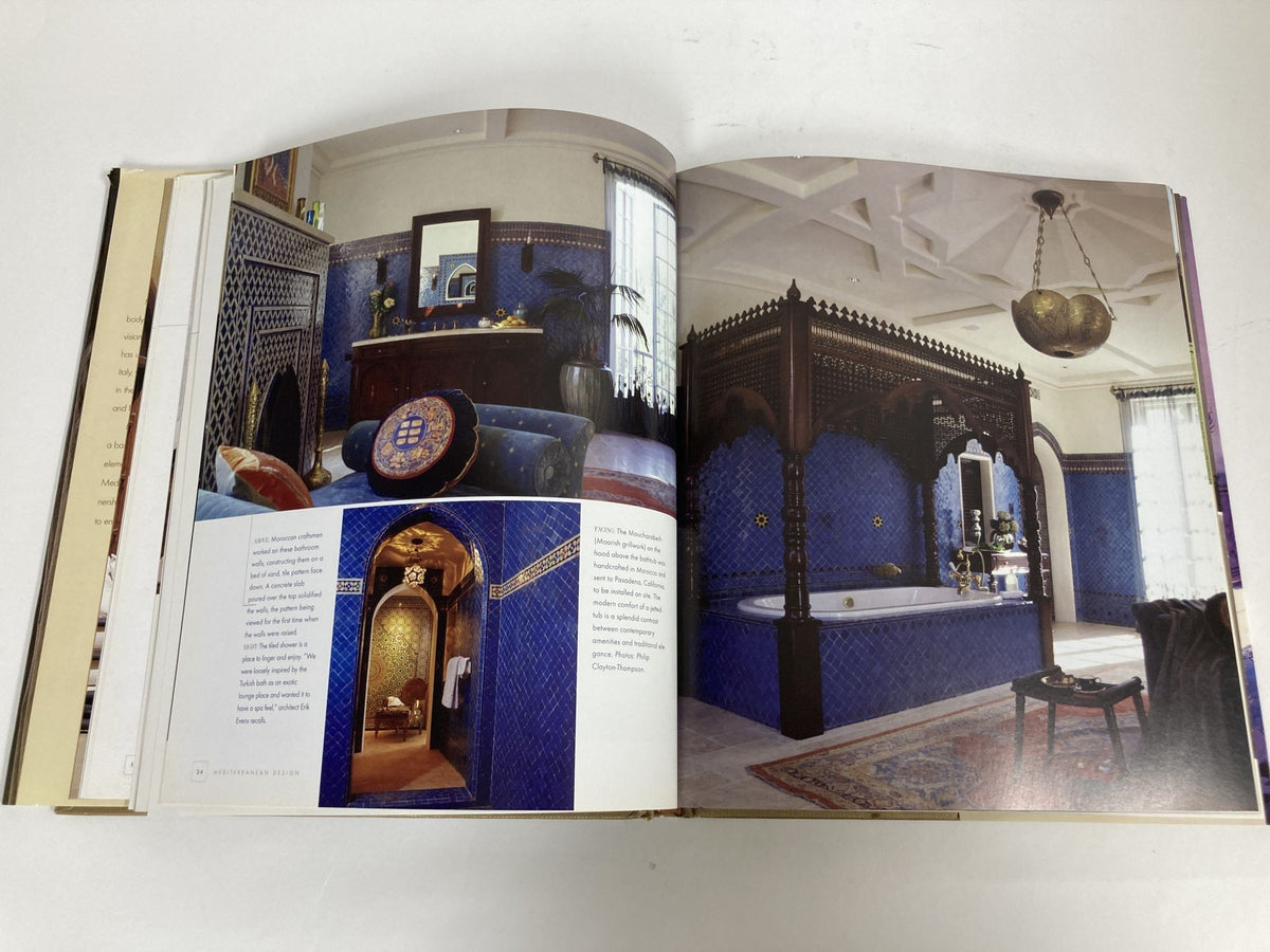Mediterranean Design Book by Mary Whitesides 1st Edition, 2006