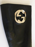 GUCCI by Tom Ford Black Leather Boots 1999