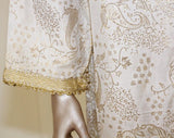 Moroccan Vintage Kaftan Gentleman Silver and Gold Caftan, circa 1970