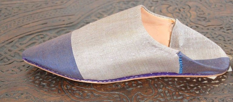 Moroccan Silk Slippers Babouches