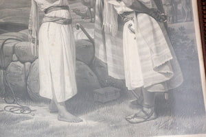 Orientalist Engraving after Horace Vernet, Empire Period