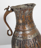 Middle Eastern Tinned Copper Coffee Pot, 19th Century