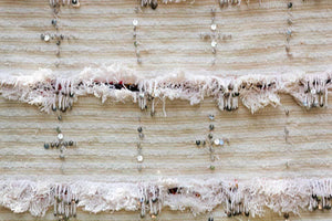 Tribal Moroccan Handcrafted Wedding Blanket Throw with Sequins 8