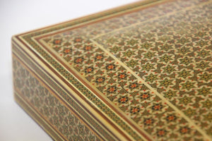 Moorish Micro Mosaic Inlaid Jewelry Box