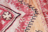 Vintage 1960s Moroccan Berber Rug