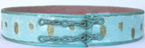 Moroccan Caftan Belt, Blue