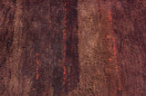 Moroccan Brown Beni Ouarain Tribal Rug