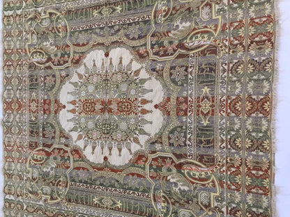 Granada, Islamic Spain Textile with Arabic Calligraphy