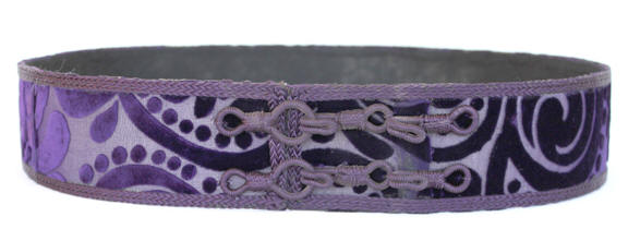 Moroccan Purple Caftan Belt