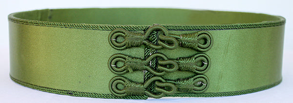Moroccan Caftan Belt, Green