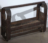 African Wooden Primitive Basket
