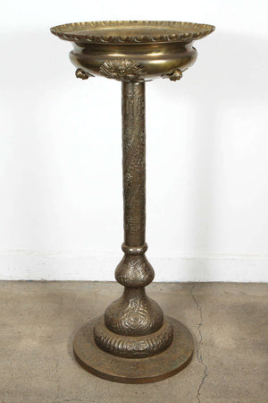 Large Scale Exceptional Persian Brass Jardiniere