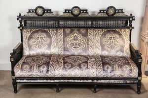 Middle Eastern Syrian Moorish Settee