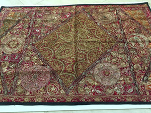 Hand Embroidered Quilted Textile from Rajasthan, India