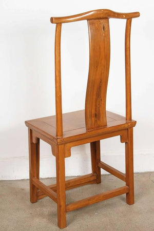 Pair of High Back Chinese Chairs Ming Style