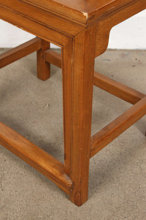 Set of Eight Chinese Dining Room Chairs in Ming Style