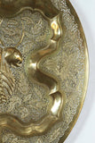 Anglo Raj Hanging Hammered Polished Brass Tray