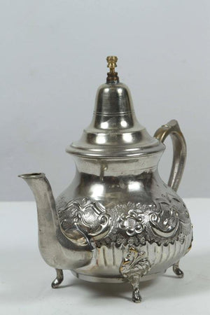 Moroccan Silver Plated Tea Pot