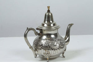 Moroccan Silver Plated Tea Pot