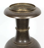 Pair of Kashmiri Indo-Persian Lacquered Copper Vases