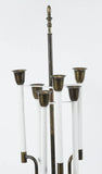 Modern Brass and Marble Tommi Parzinger Table Lamp