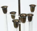 Modern Brass and Marble Tommi Parzinger Table Lamp