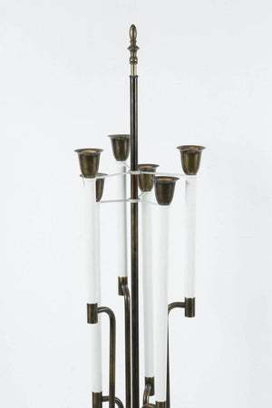 Modern Brass and Marble Tommi Parzinger Table Lamp