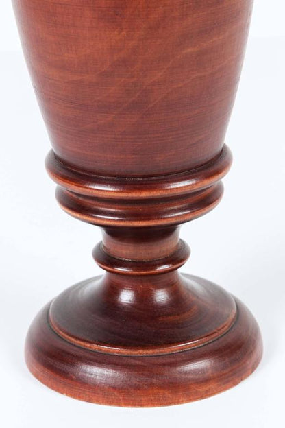 Handcrafted Wooden Mortar and Pestle, Victorian Style, Italy, 1950