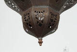 Moroccan Moorish Clear Glass Lantern