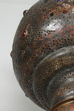 Large Antique Moroccan Bronze Moorish Chandelier