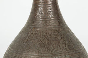 19th Century Persian Islamic Bronzed Vase