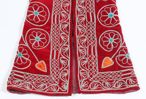Turkish Red Ceremonial Folk Traditional Vest