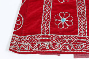 Turkish Red Ceremonial Folk Traditional Vest