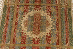 Granada Islamic Spain Textile with Arabic Calligraphy Writing