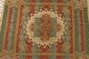 Granada Islamic Spain Textile with Arabic Calligraphy Writing
