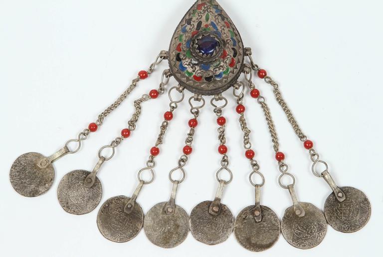 Vintage Berber Fibulas by Moroccan Artisans, Handcrafted 1960s