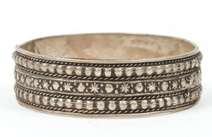 Moroccan Berber Tribal Silver Bracelet