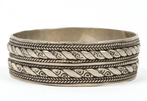 Moroccan Berber Ethnic Silver Bracelet
