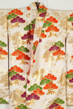 Vintage Japanese Ceremonial Silk Brocade Kimono