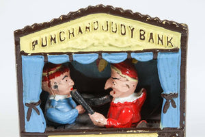 Cast Iron Punch and Judy Bank