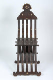 19th Century Moorish Wood Inlaid Folding Chair