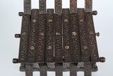 19th Century Moorish Wood Inlaid Folding Chair