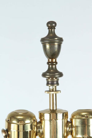 Anglo-Indian Brass Floor Lamp