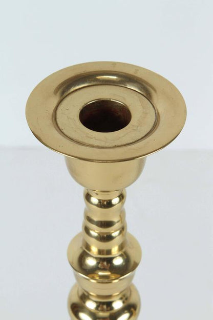 Mid-Century Modern Chinese Export Brass Candlesticks, 1950