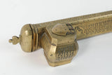 19th Century Islamic Brass Qalamdan Inkwell with Calligraphy, Persia/Turkey
