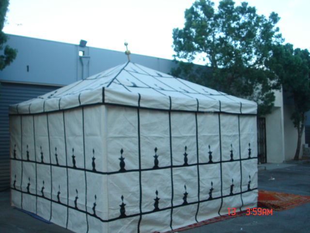 Moroccan Traditional Caidale Tent 13ft x 13ft