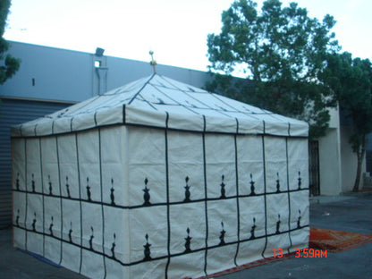 Moroccan Traditional Caidale Tent 13ft x 13ft