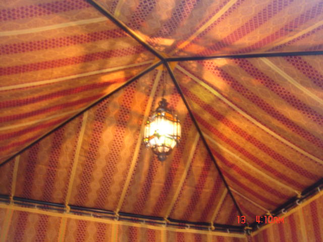 Moroccan Traditional Caidale Tent 13ft x 13ft